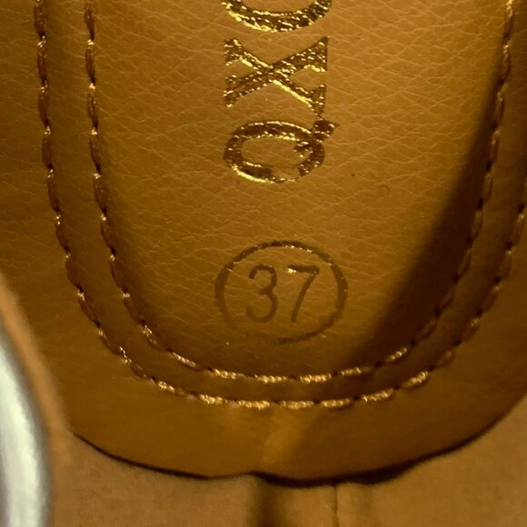 Rhinestone Square Toe Fashion Ballet Flats - Picture 6 of 7